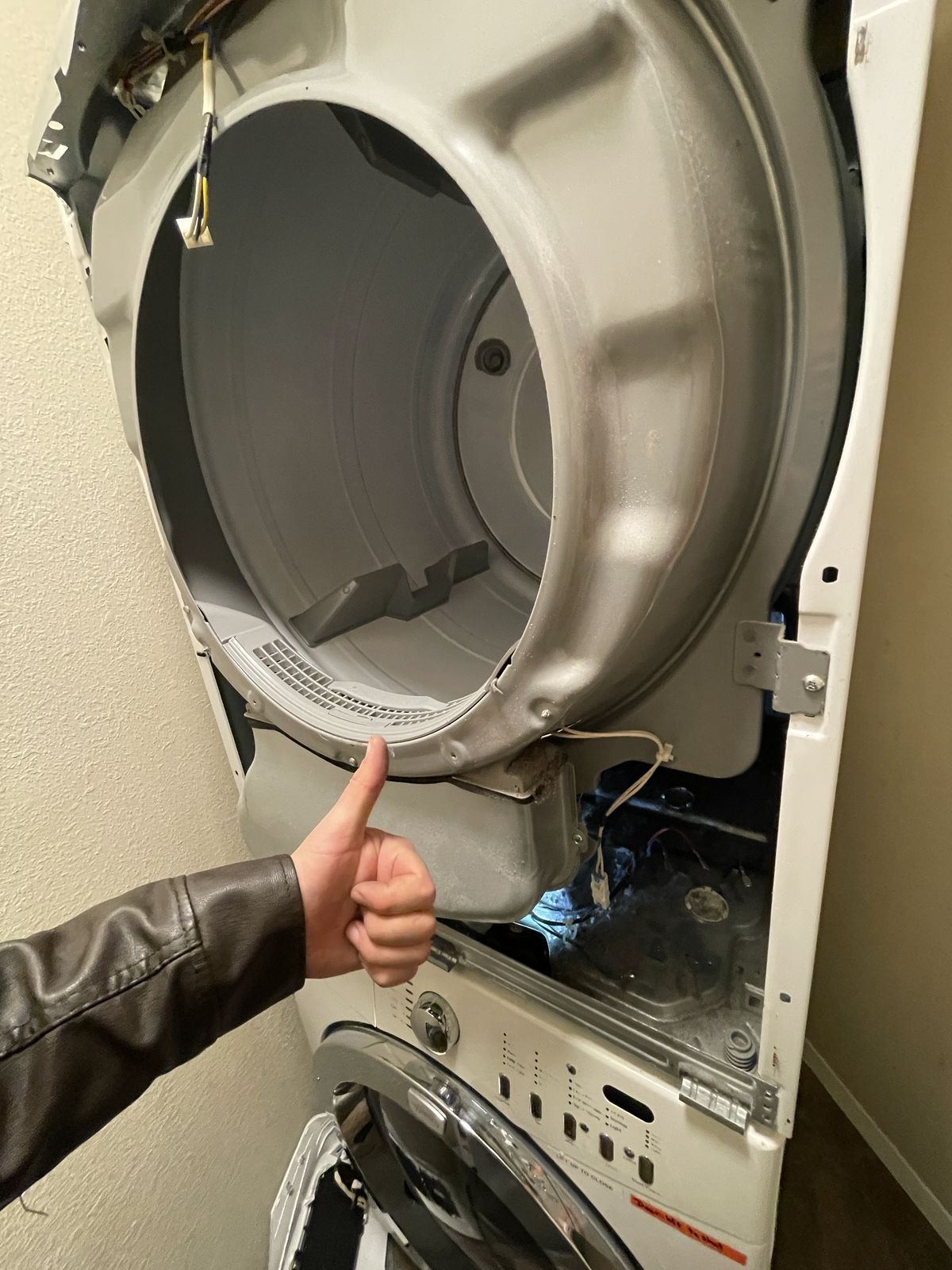 Whirlpool dryer repair — Adam & Sam Brothers Repair, North Seattle Metro