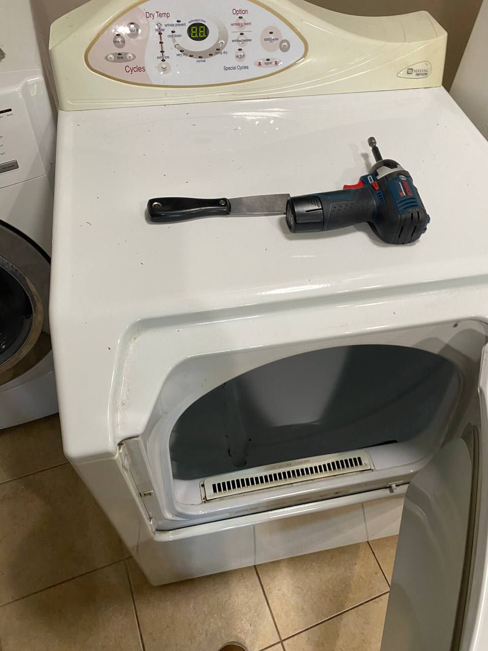 Maytag dryer repair — Adam & Sam Brothers Repair, North Seattle Metro